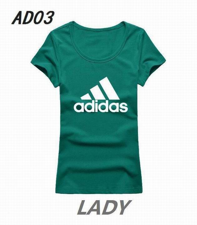 Adidas short round collar T woman S-2XL-027